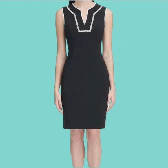 Tommy Hilfiger Lace Detail Sheath